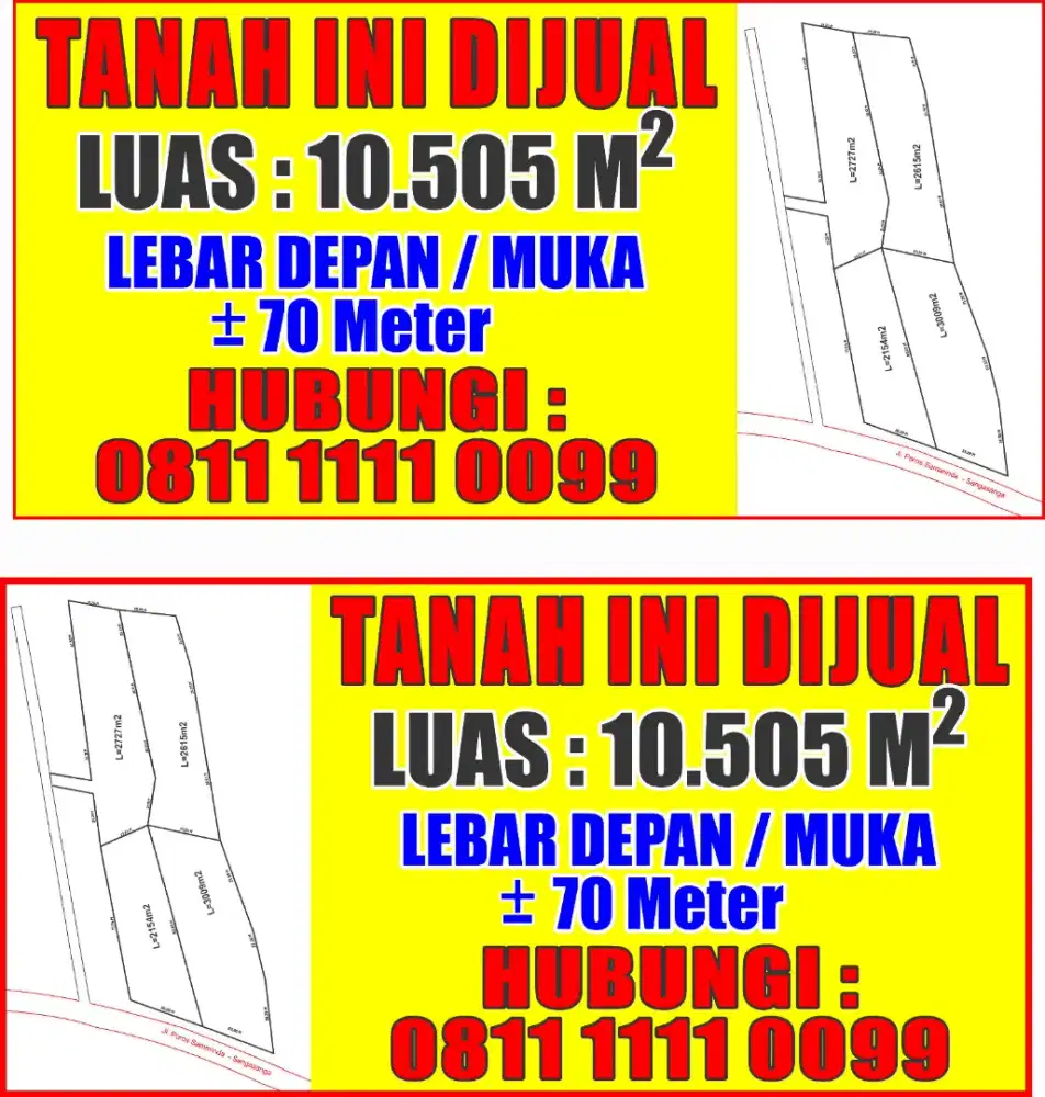 Bantuas,250m dr pertigaan Pelabuhan Petikemas Palaran,pinggir jl utama