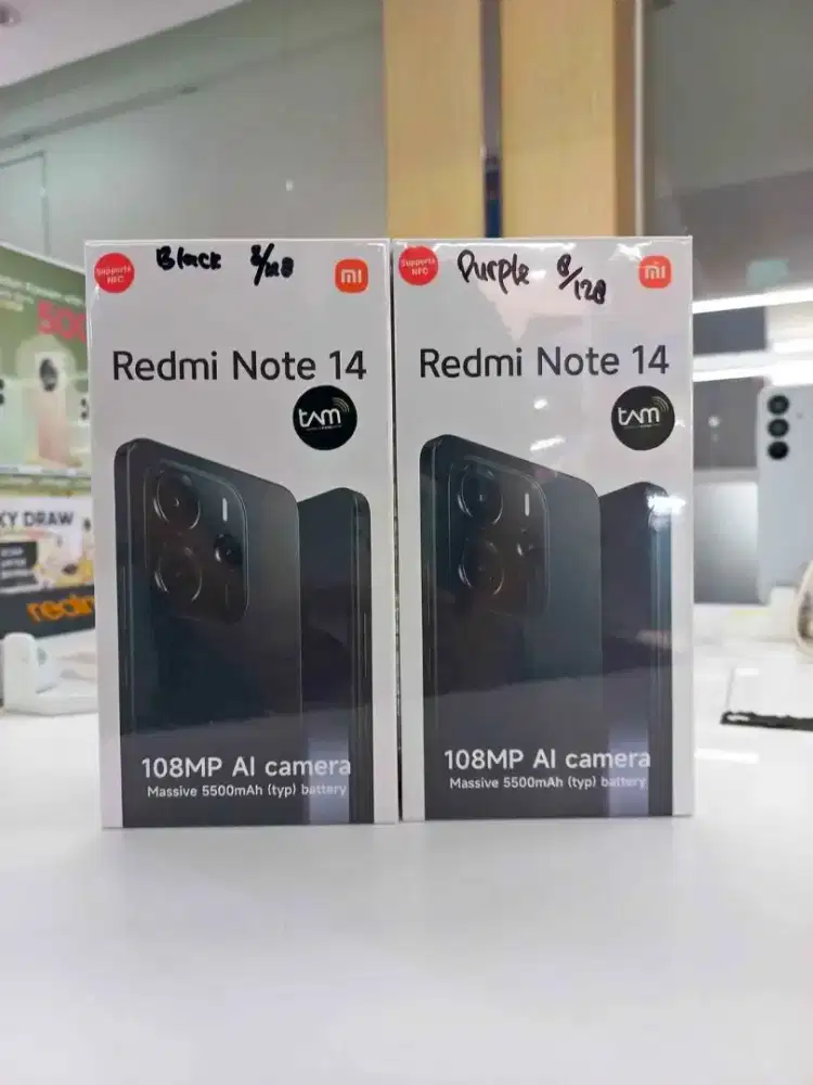 PROMO REDMI NOTE 14 8/128GB TERMURAH & DAZZLE PROTECTION