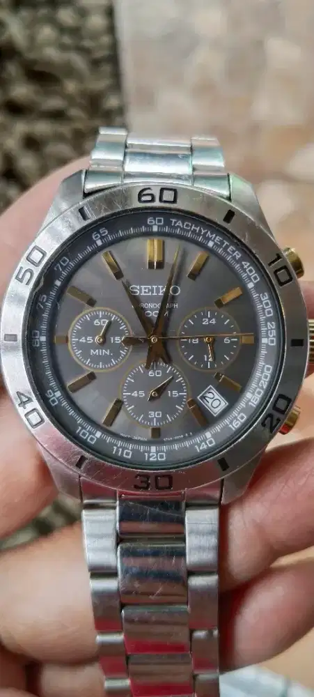 Jual Seiko Chronograph 100M