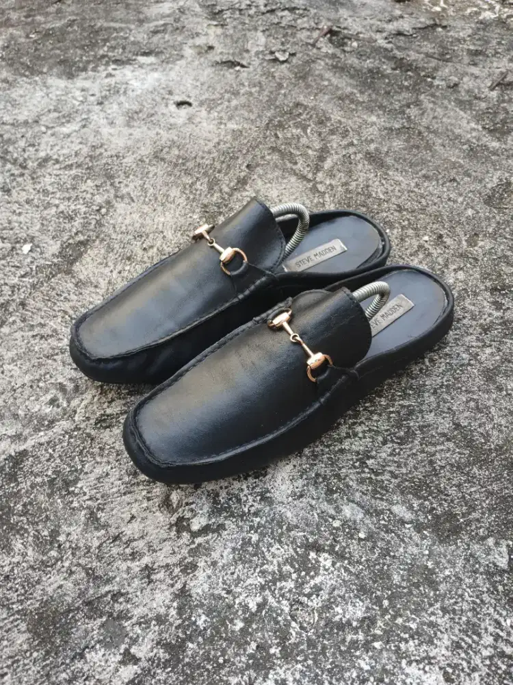 Steve Madden Kandi Mens Mules Black