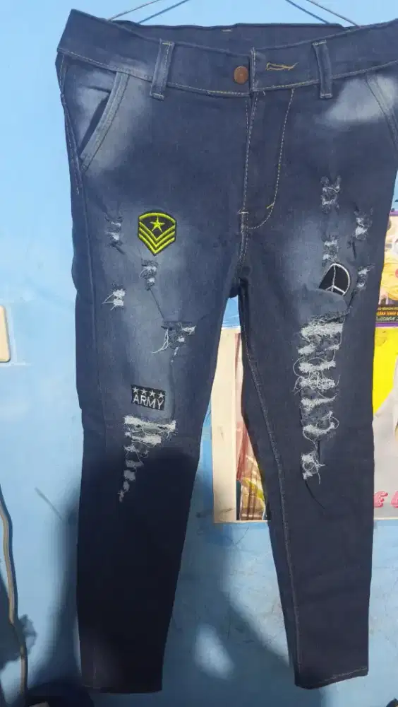Celana Jeans Skinny Pria