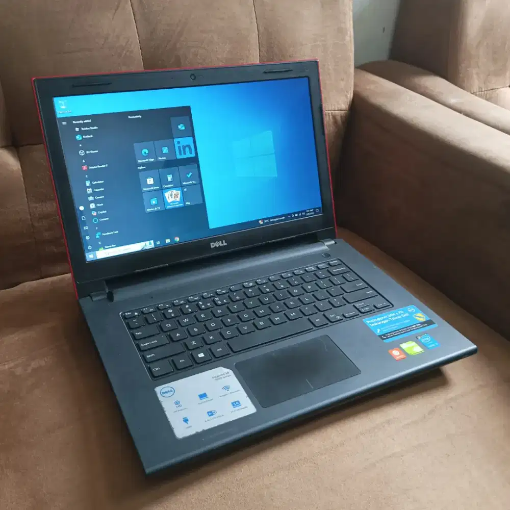 DeLL Laptop Gaming, Desain, Core i3, Ram 8GB, SSD 255GB, NVidia GT820