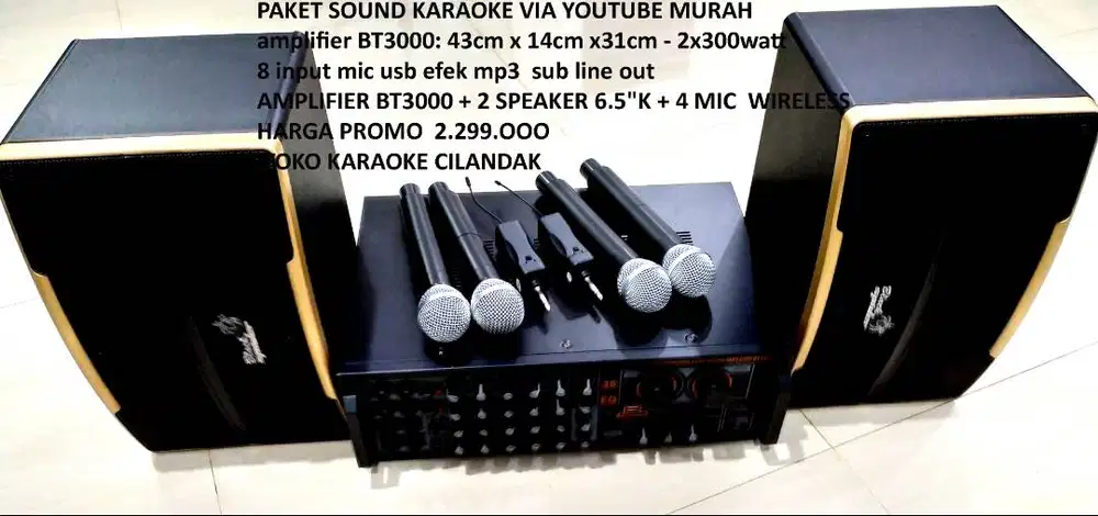 paket sound 4mic