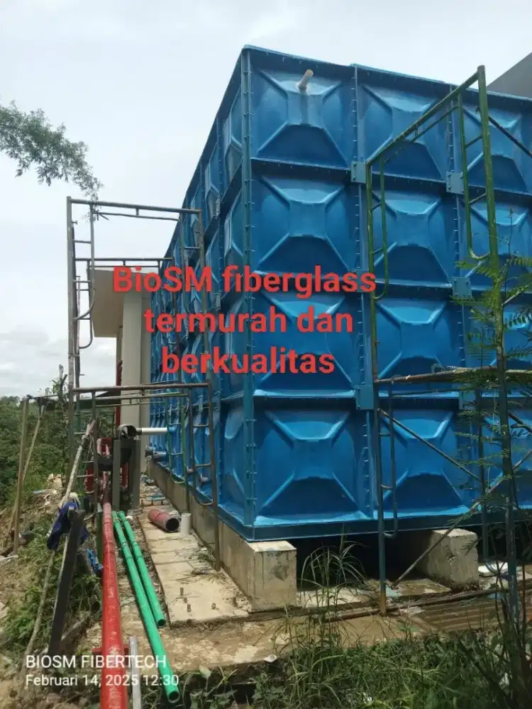 Rooftank panel tangki air model kotak