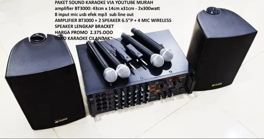 paket sound karaoke