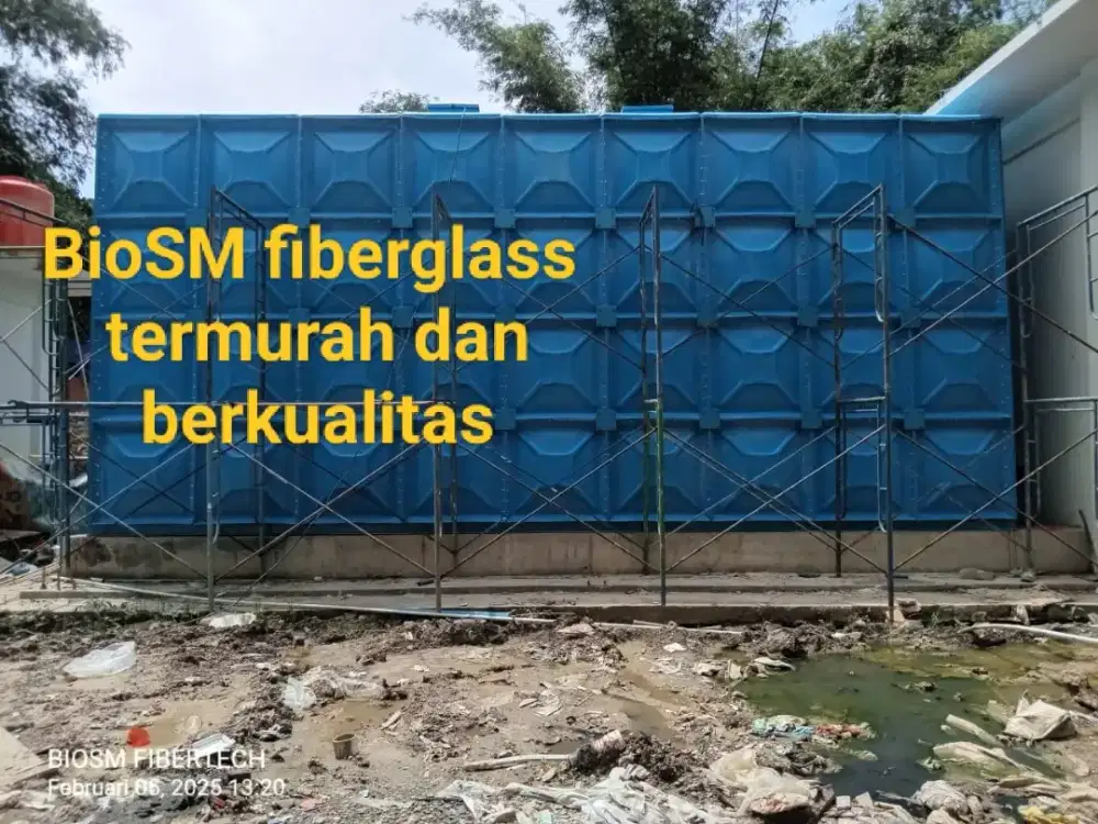 Tangi air kotak, rooftank panel frp