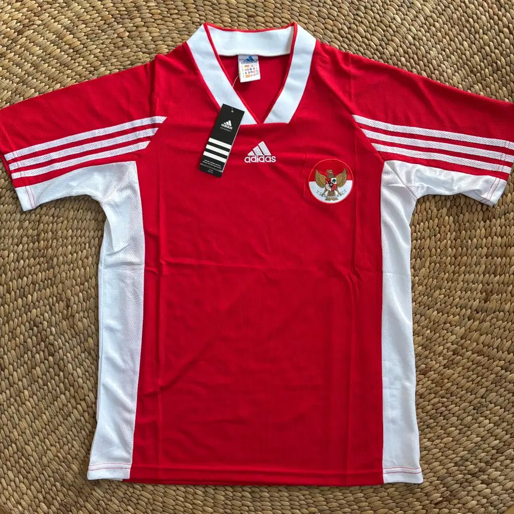 (NEW) JERSEY REMAKE TIMNAS INDONESIA 1998 TIGER CUP
