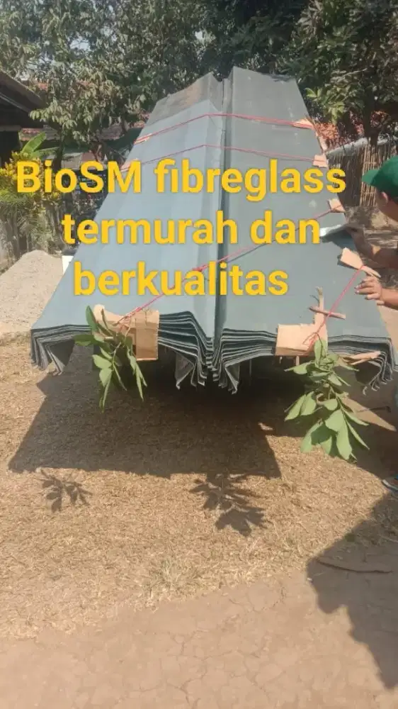 Talang air gutter fibreglass