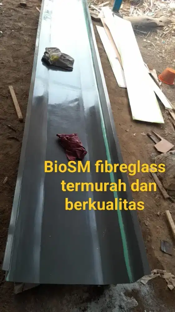 Talang air gutter fibreglass