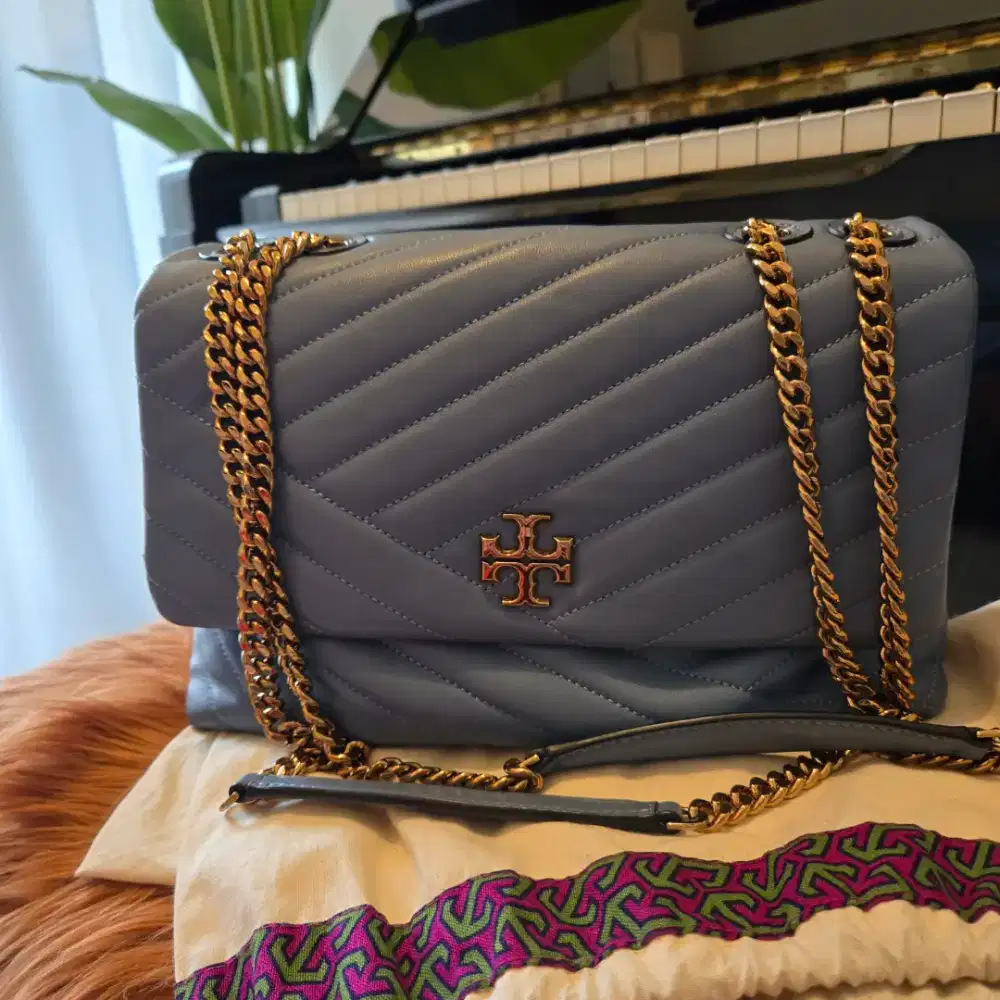 Tas Tory Burch Flemming Blue