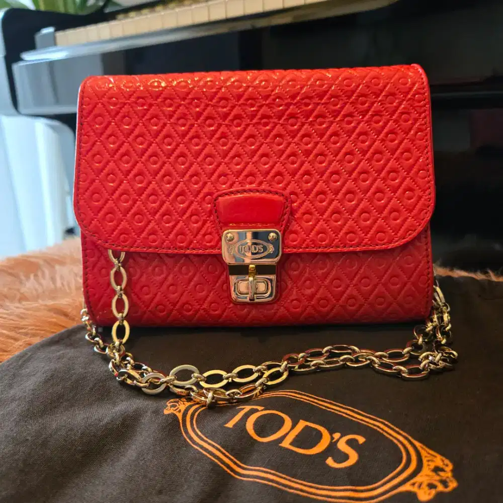 Hand bag TOD'S mulus lengkap