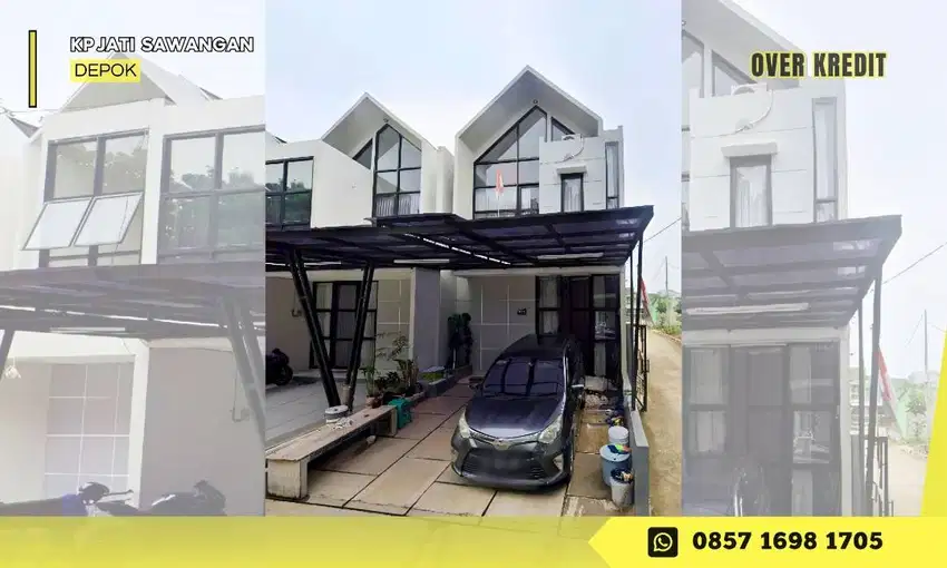 Over Kredit Rumah 2 LT Kampung Jati Sawangan Depok 5 Menit ke Tol