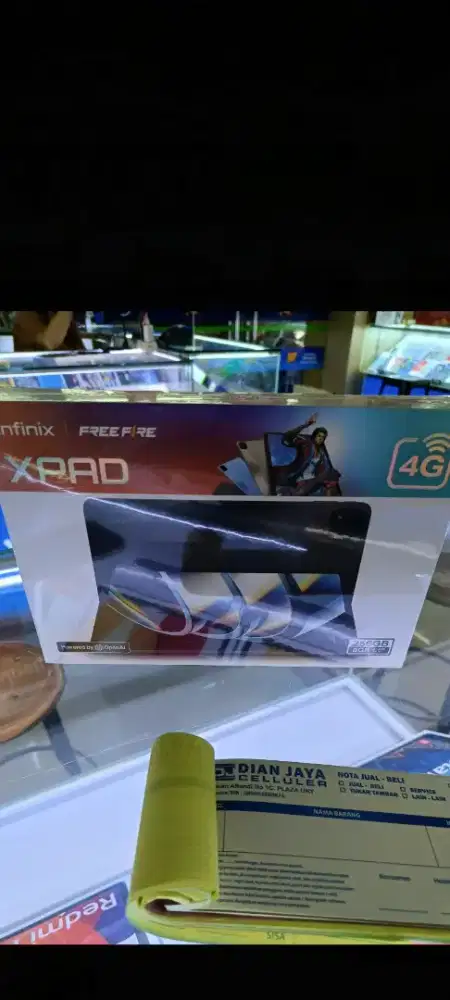 Tablet infinix XPAD 256gb LTE sinyal 4G SIM cellular helio g99