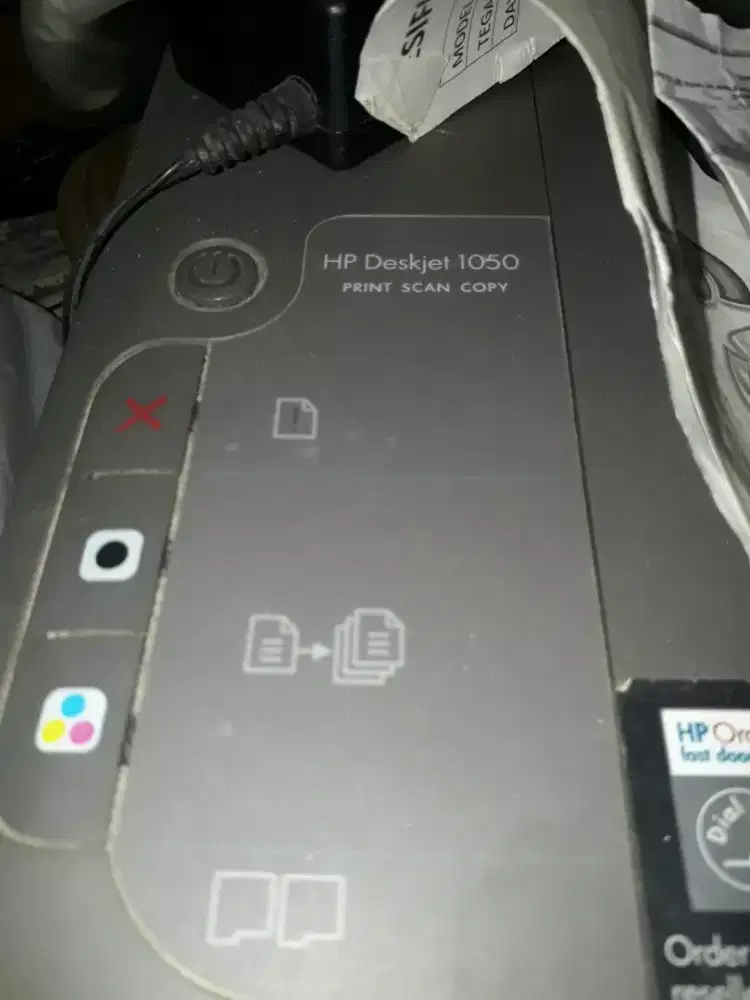 Printer HP Deskjet 1050 sekend, rusak adaptorx