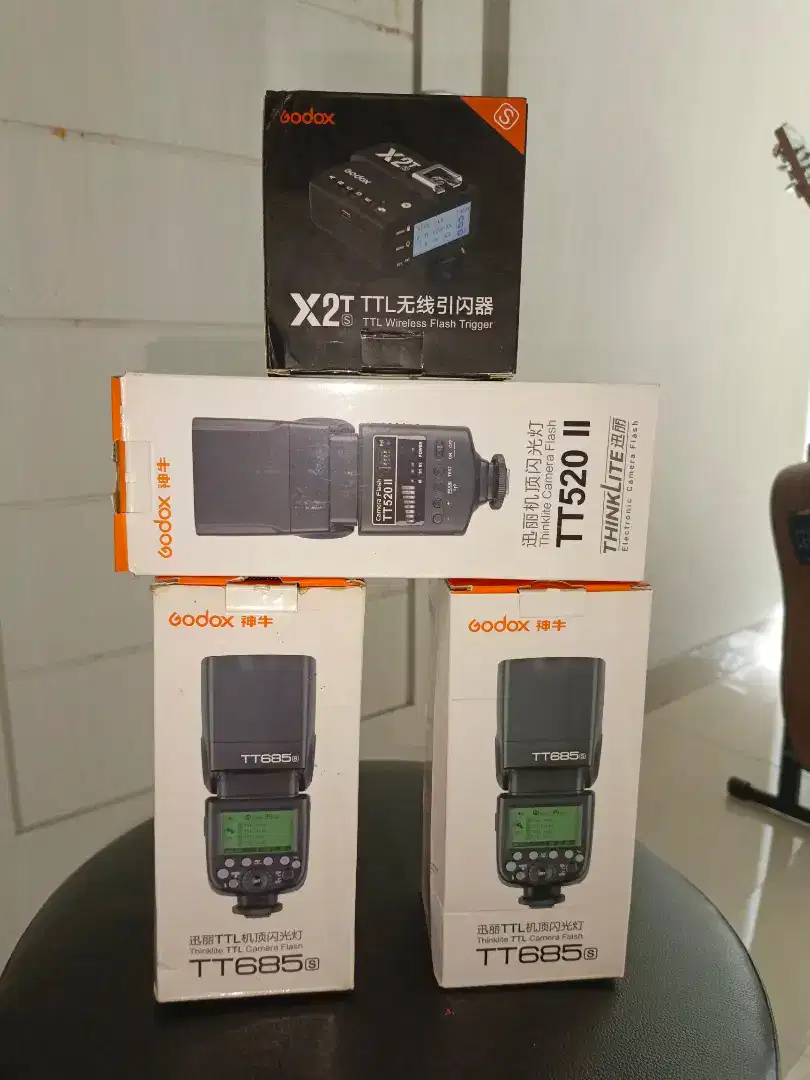 Flash Godox Tt685s TT520 Trigger X2T