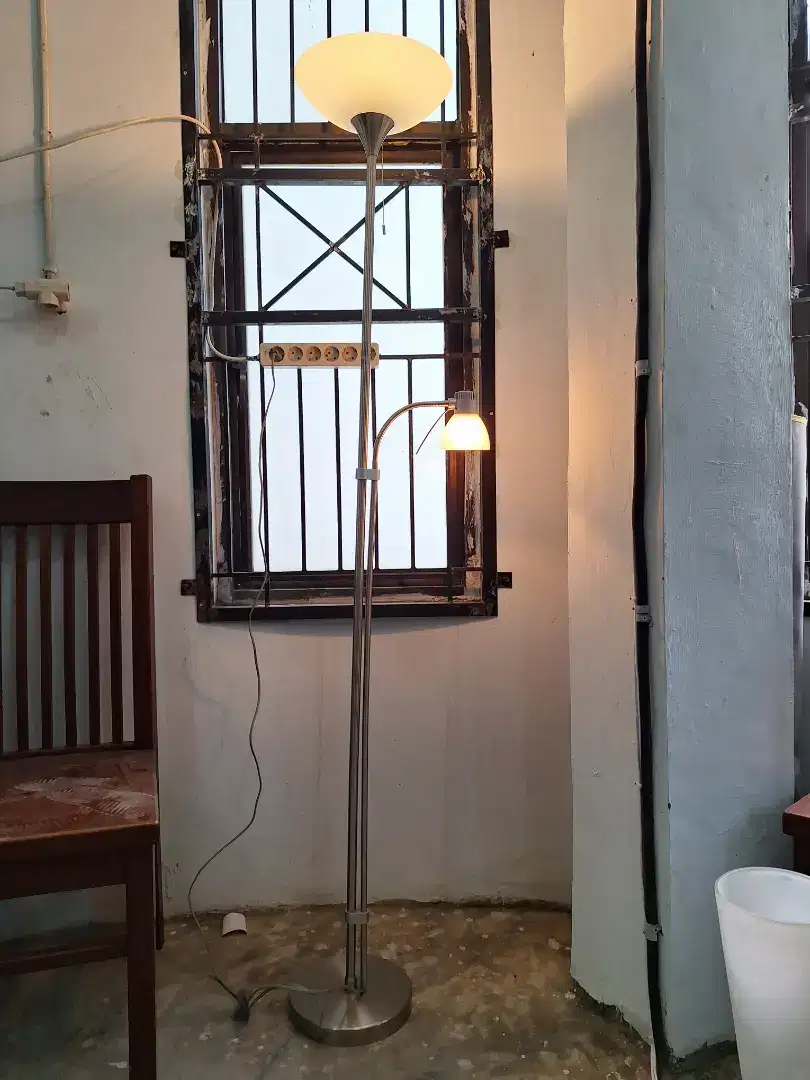Lampu Stainless steel untuk Ruang Tamu, kamar, baca ( 1 paket 4 item )