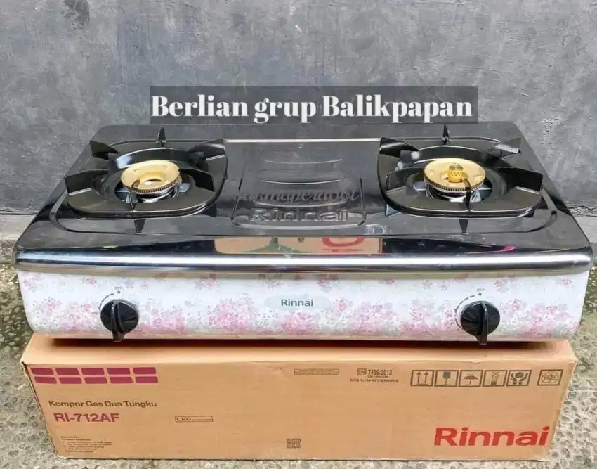 COD (Kompor Gas Rinnai RI 712 AF Kompor gas 2 tungku
