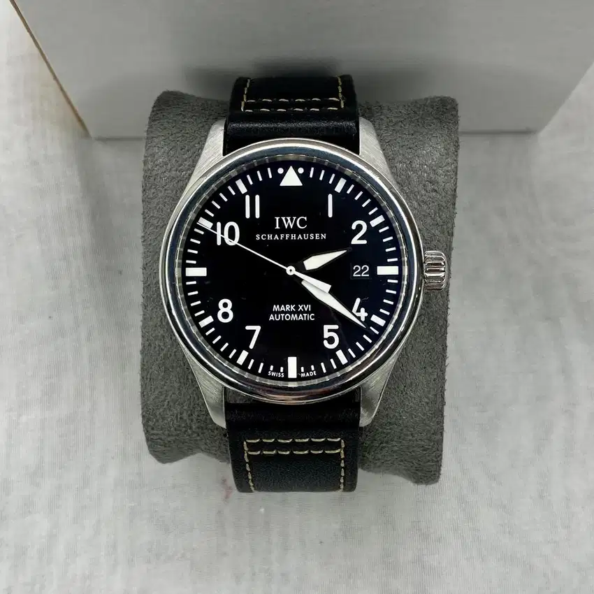 Jam tangan iwc pilot mark XVI automatic watch only