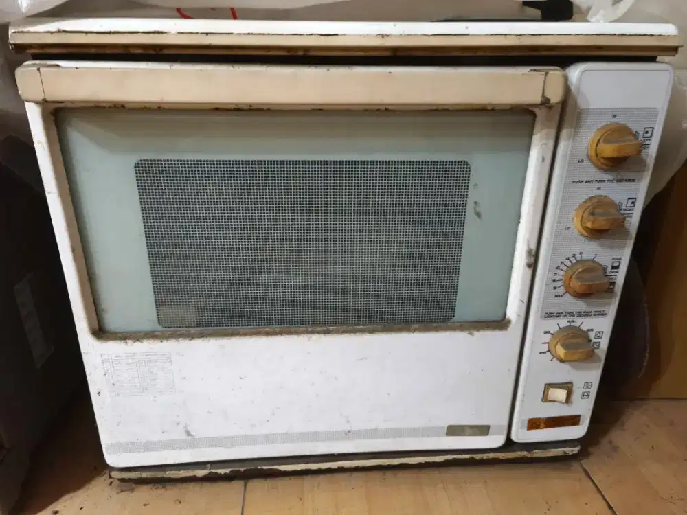 Kompor 2 tungku + oven