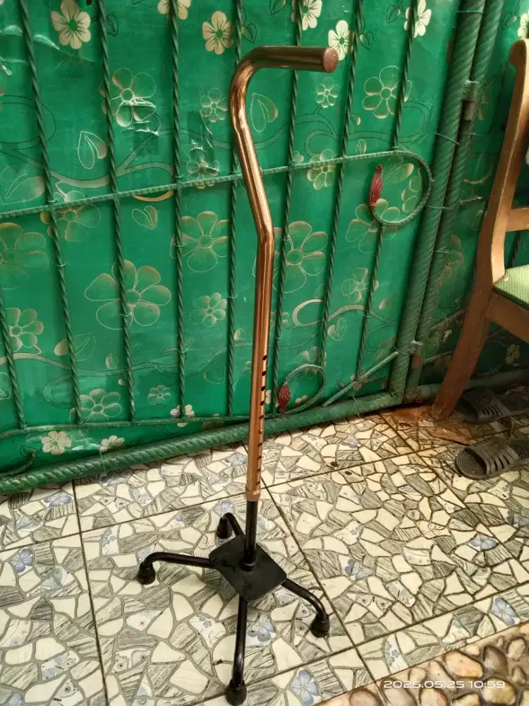 Tongkat jalan Alloy masih bagus kuat