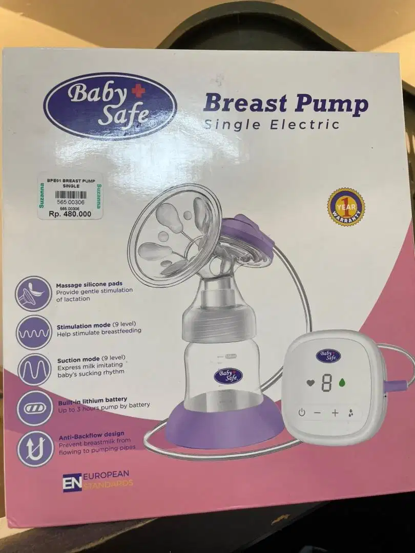 Dijual Breast Pump single electric Baby Safe