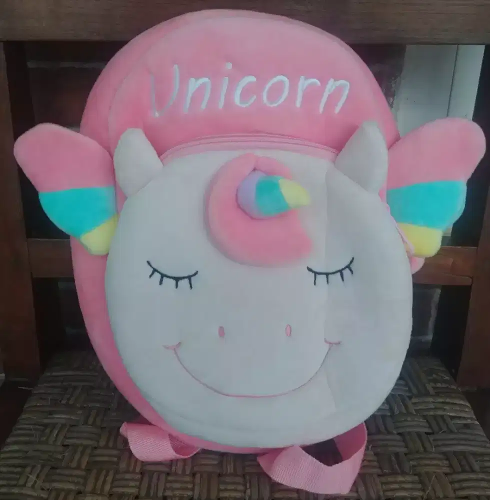 Tas Ransel Anak Boneka Unicorn