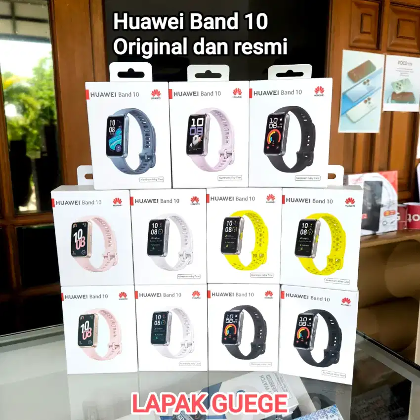 Smartband Huawei Band 10 Amoled baru garansi resmi