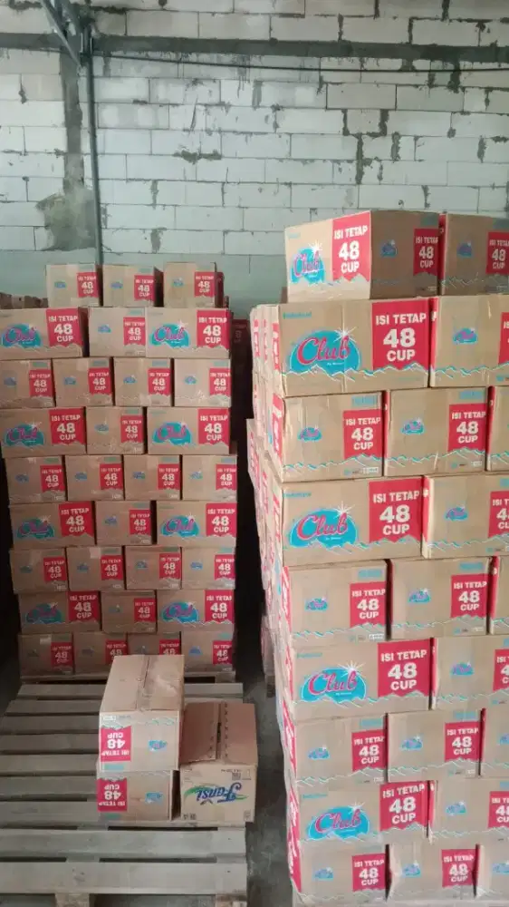 Jual Club gelas 220 ML isi 48 surabaya barat