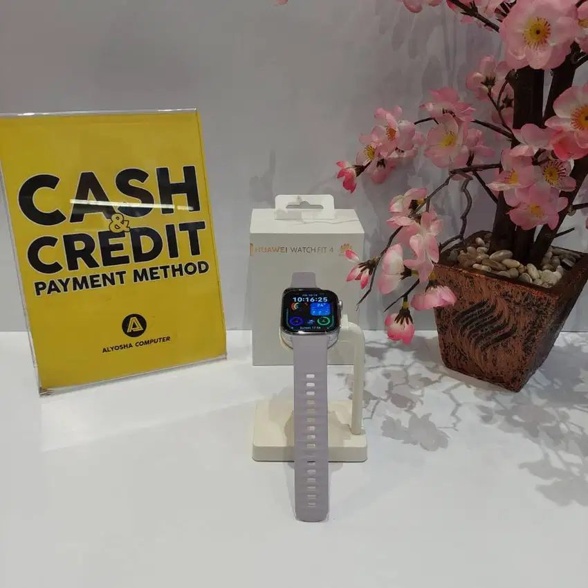 Jam Tangan Smart watch Huawei FIT 4 Terbaru Promo PreOrder FreeBuds SE