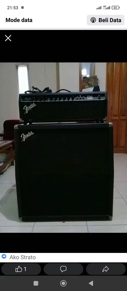 Ampli fender 100fm