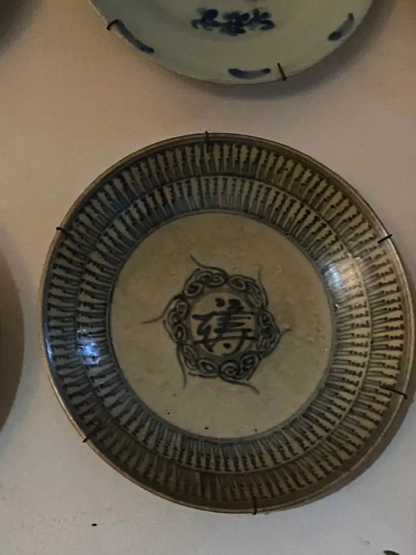 Piring antik kuno dinasti qing