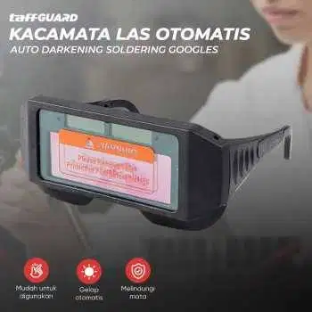 Kacamata Las Otomatis Auto Darkening Soldering Goggles