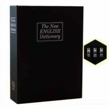 Kotak Buku Kamus Hidden Safety Box Book Password Lock Size S