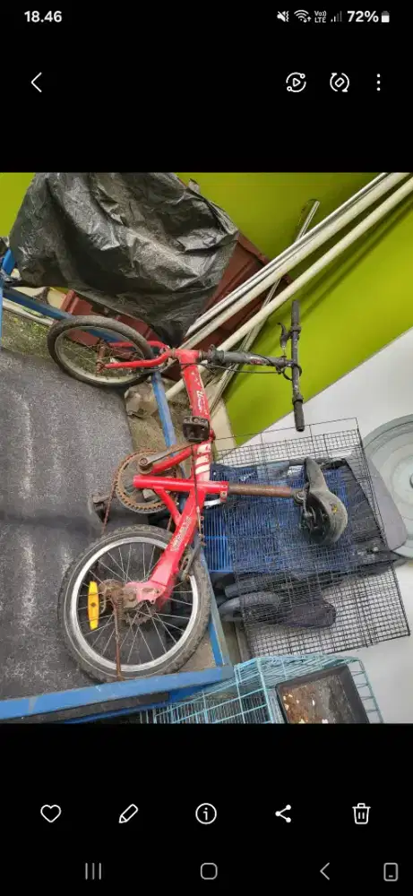 Sepeda anak merek united wimcycle