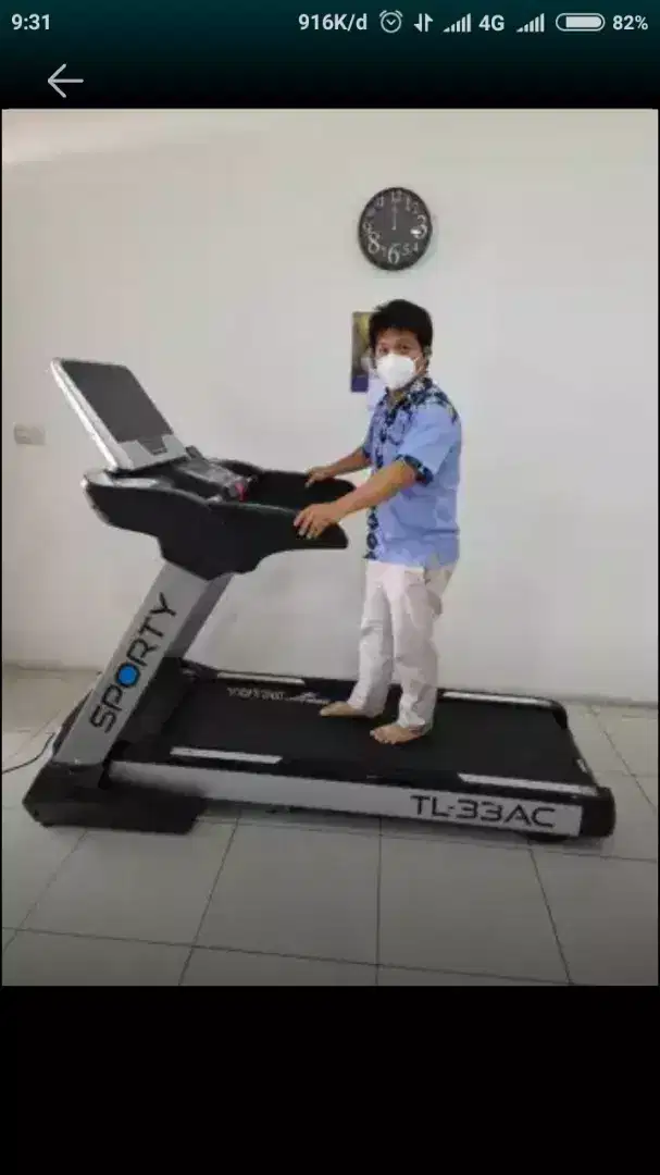 Treadmill elektrik tipe 33ac big treadmill