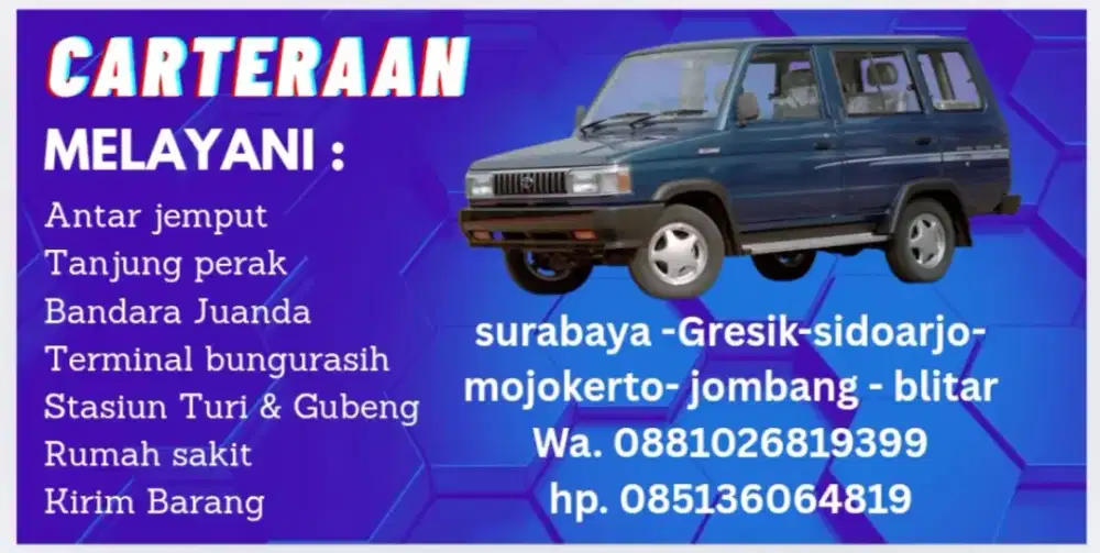 Jasa carteraan dan kirim barang