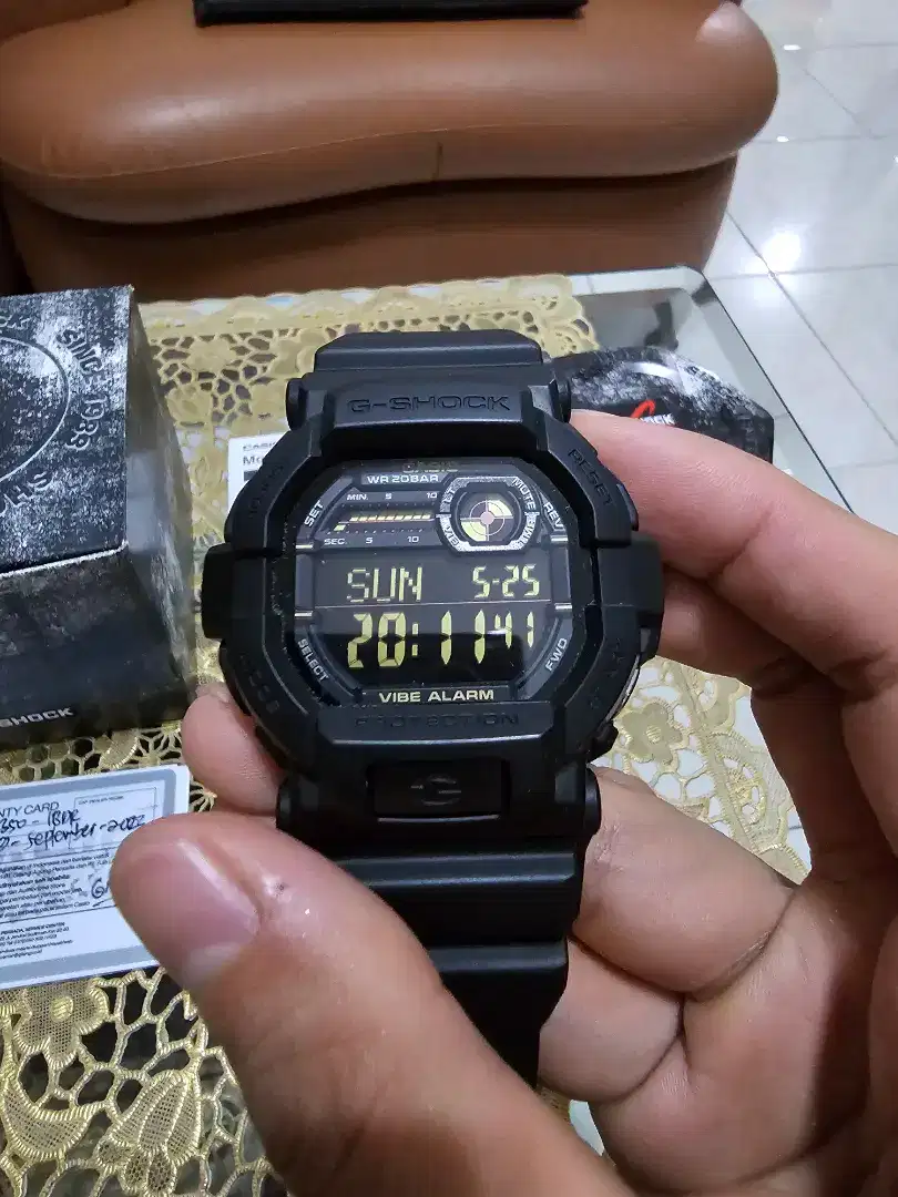 Jam Tangan GShock GD-350-BDR All Black