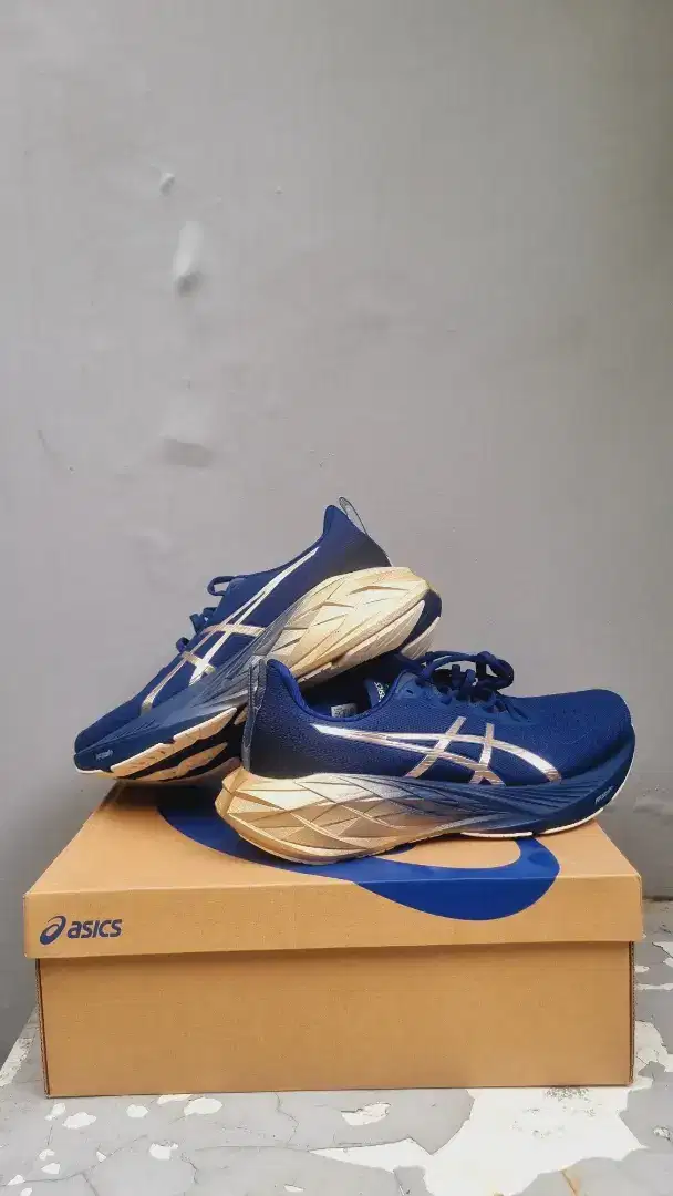 Sepatu Asics Novablast 4 Platinum BNIB 47