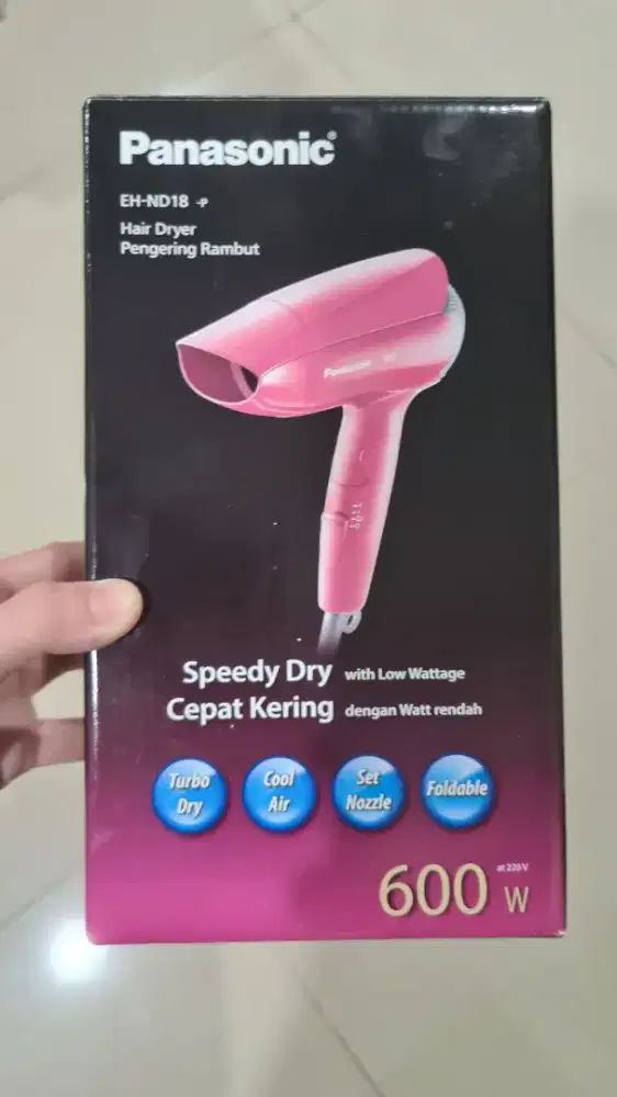 Panasonic Hair Dryer EH ND18 BARU Lengkap Dengan Box