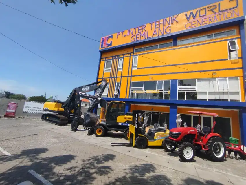 Jual wheel Loader,excvator,forklift,alat gelar,traktor,breaker,driling