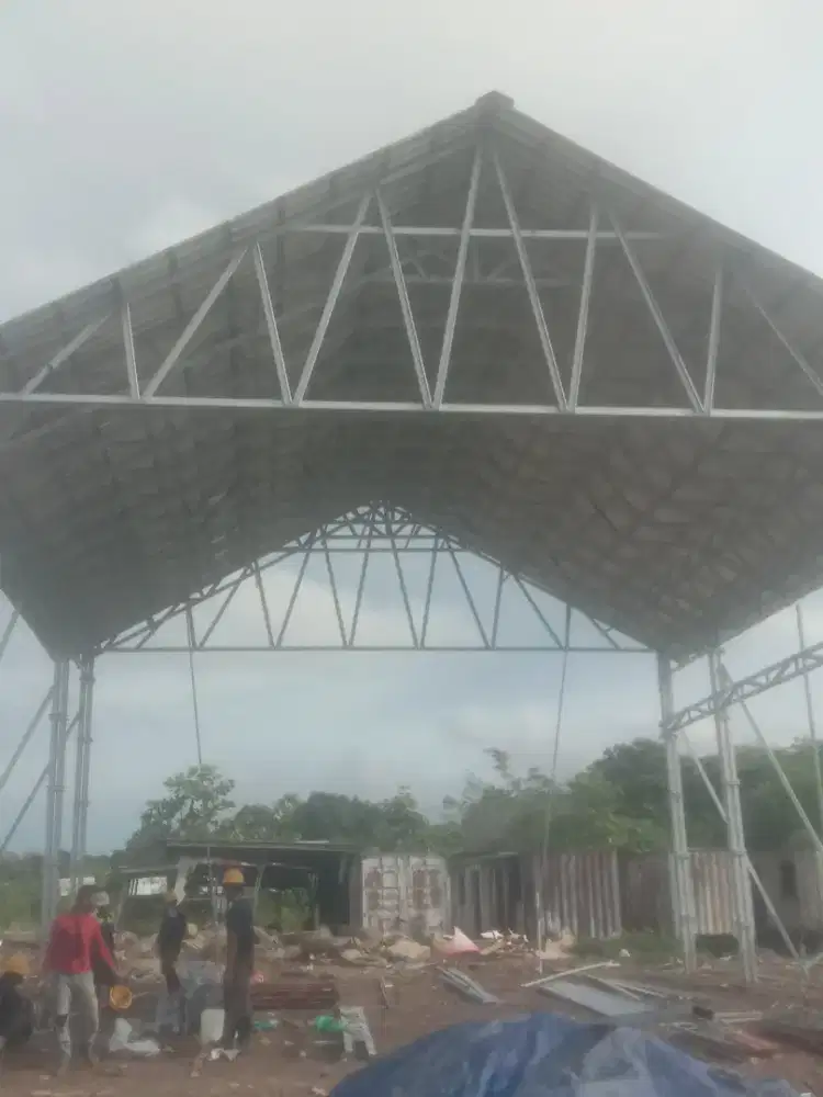 pasang atap bajaringan dan plafon