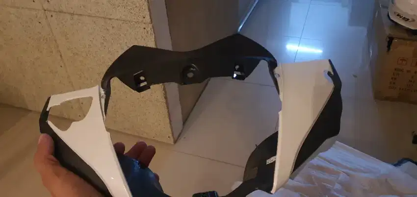 Batok lampu supra x 125 batman tanpa visor