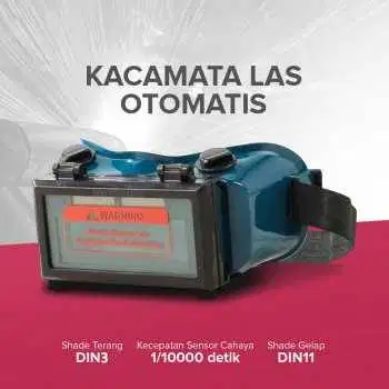 Kacamata Las Otomatis Auto Darkening Welding Goggles