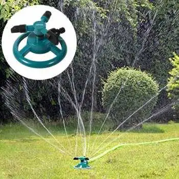 Penyiram Tanaman Otomatis Putar 360 Derajat 3 Sprinkler Spray