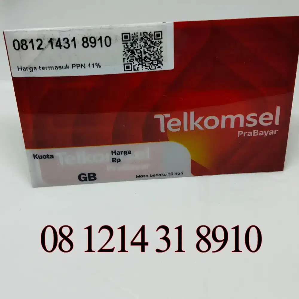 Nomor cantik Telkomsel urut naik