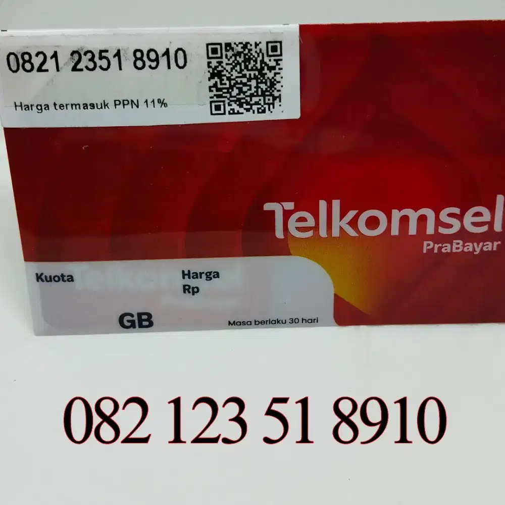 Nomor cantik Telkomsel naik