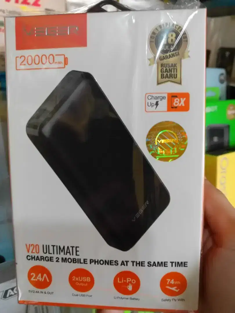 Power Bank Veger V20 Ultimate kap 20.000 m