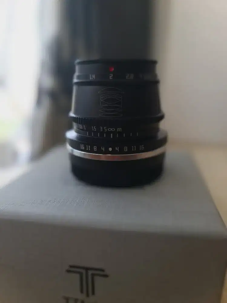 Lensa manual 35mm f1.4 for FUJIFILM