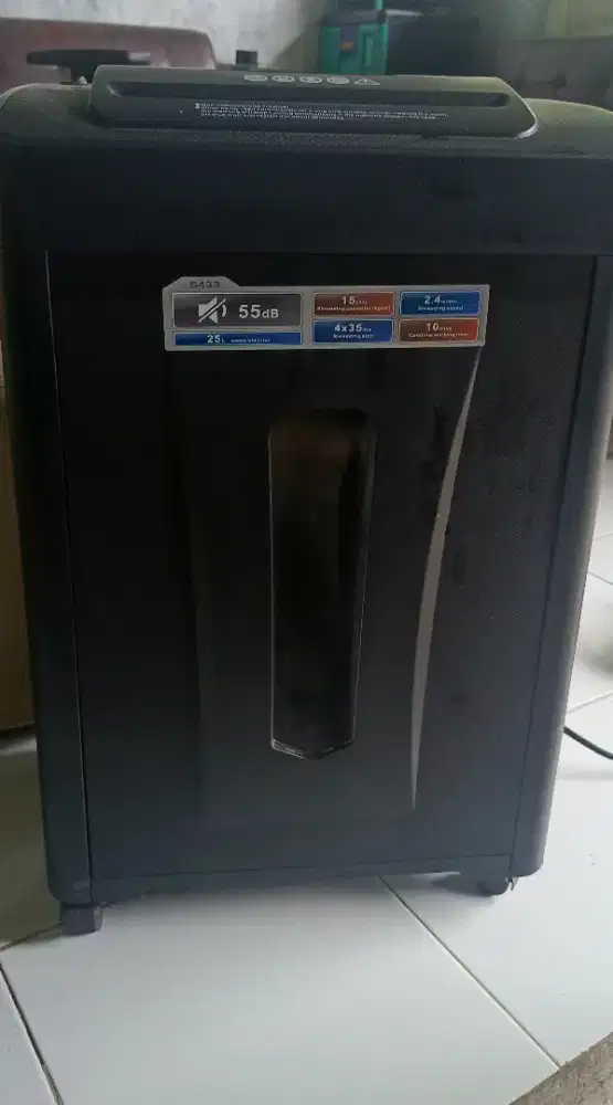 Paper shradder penghancur kertas S433