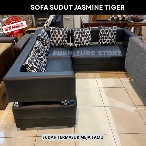 SOFA SUDUT MINIMALIS KECIL